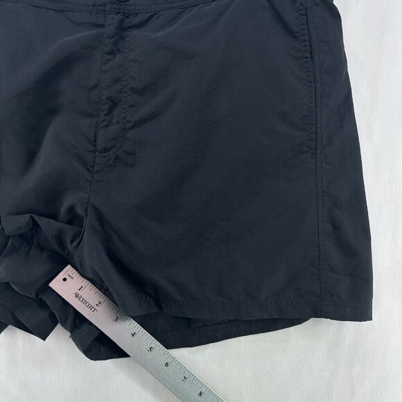 Lands' End Shorts Womens 14 Elastic Waist High Rise Activewear Lightweight Black - Picture 6 of 6